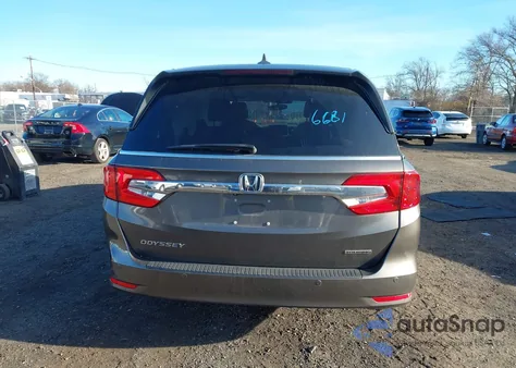 2018 Honda Odyssey Touring from USA, damaged, VIN 5FNRL6H8XJB066893